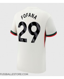 Günstige Chelsea Wesley Fofana #29 Auswärtstrikot 2025-26 Kurzarm